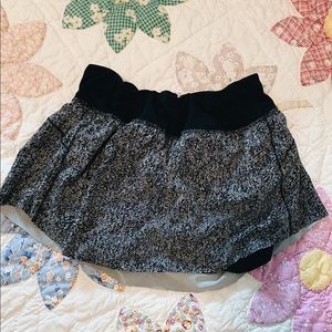 Patterned Lululemon Tennis Skirt
